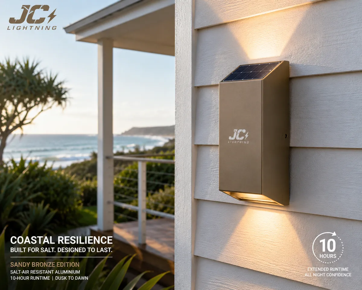 Up-Down Solar Wall Light