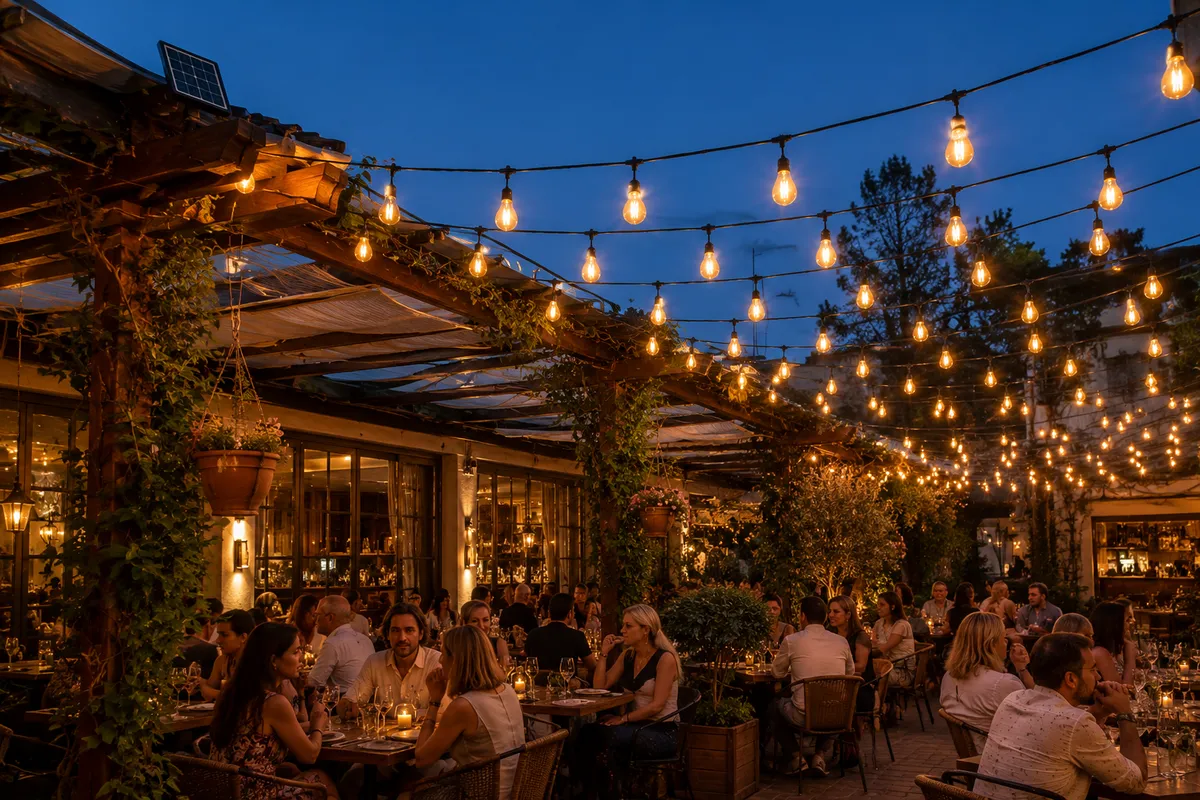 Solar Edison String Lights