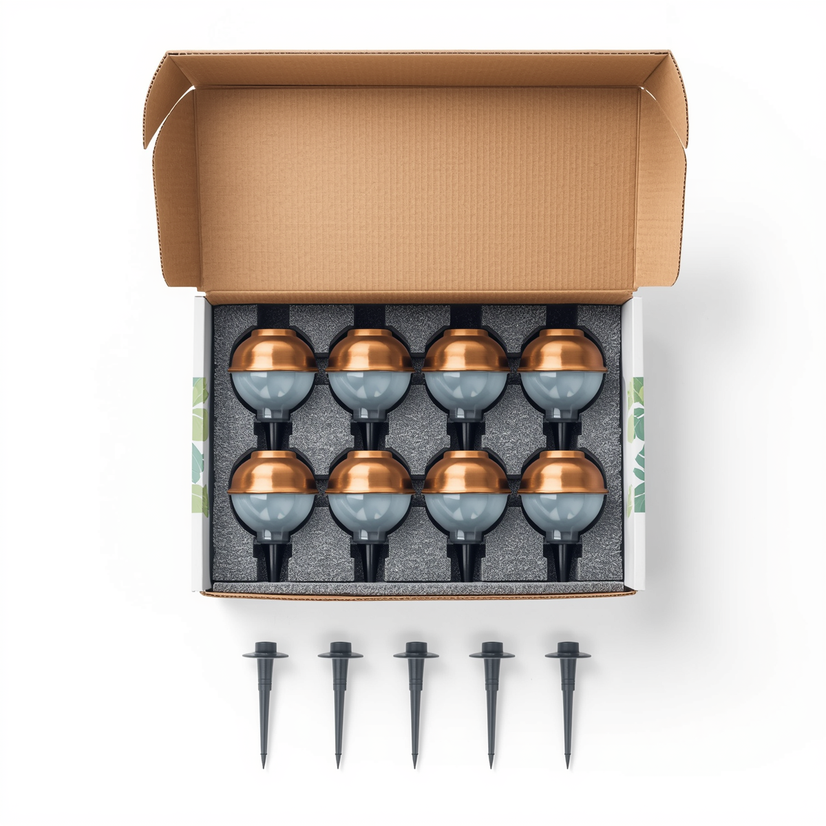 Solar Garden Stake Light 8-Pack
