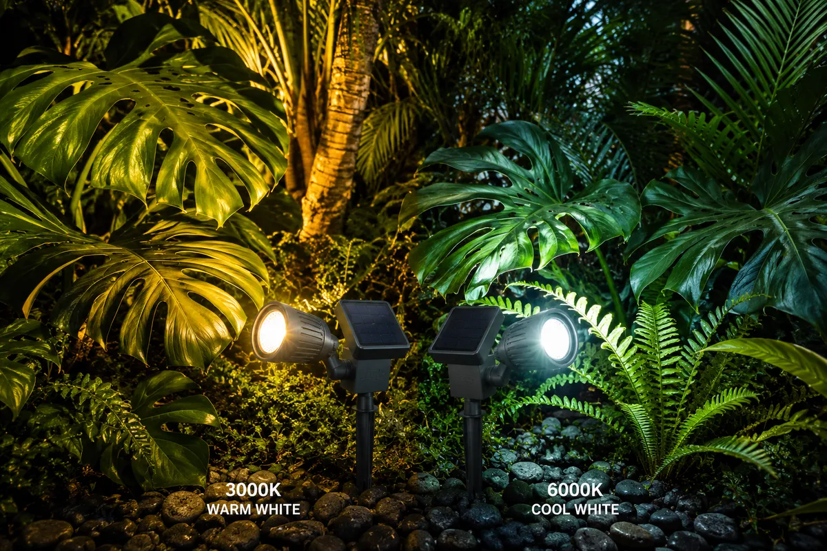 Solar Garden Spike Spotlight