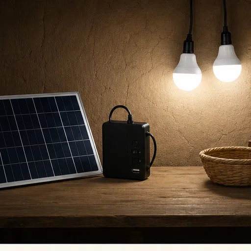 Solar Home Lighting Kit (2 Lights) — image 4