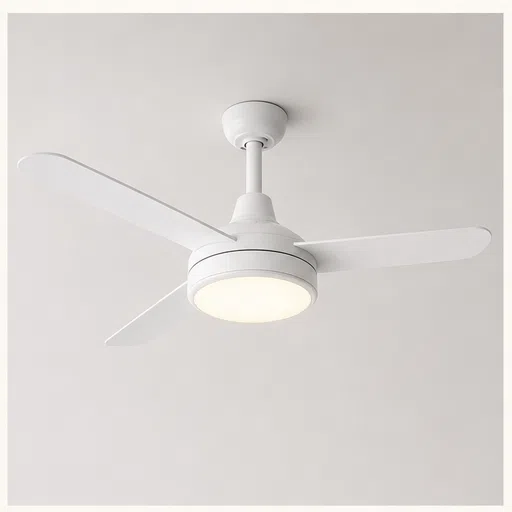 Solar Ceiling Fan with Light — image 2