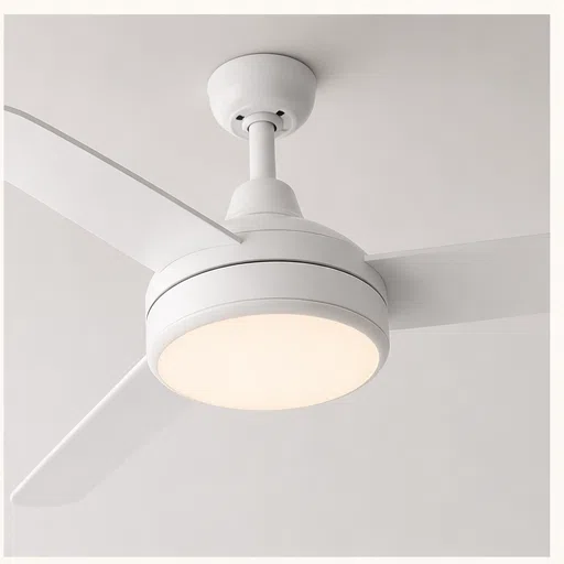Solar Ceiling Fan with Light — image 3