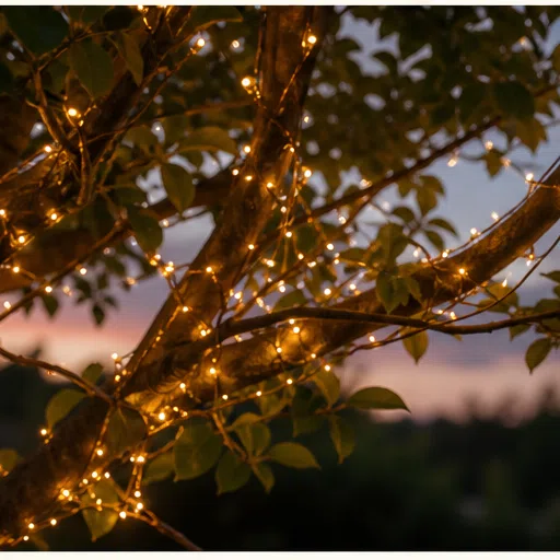 Solar Fairy Copper Wire String Lights — image 4