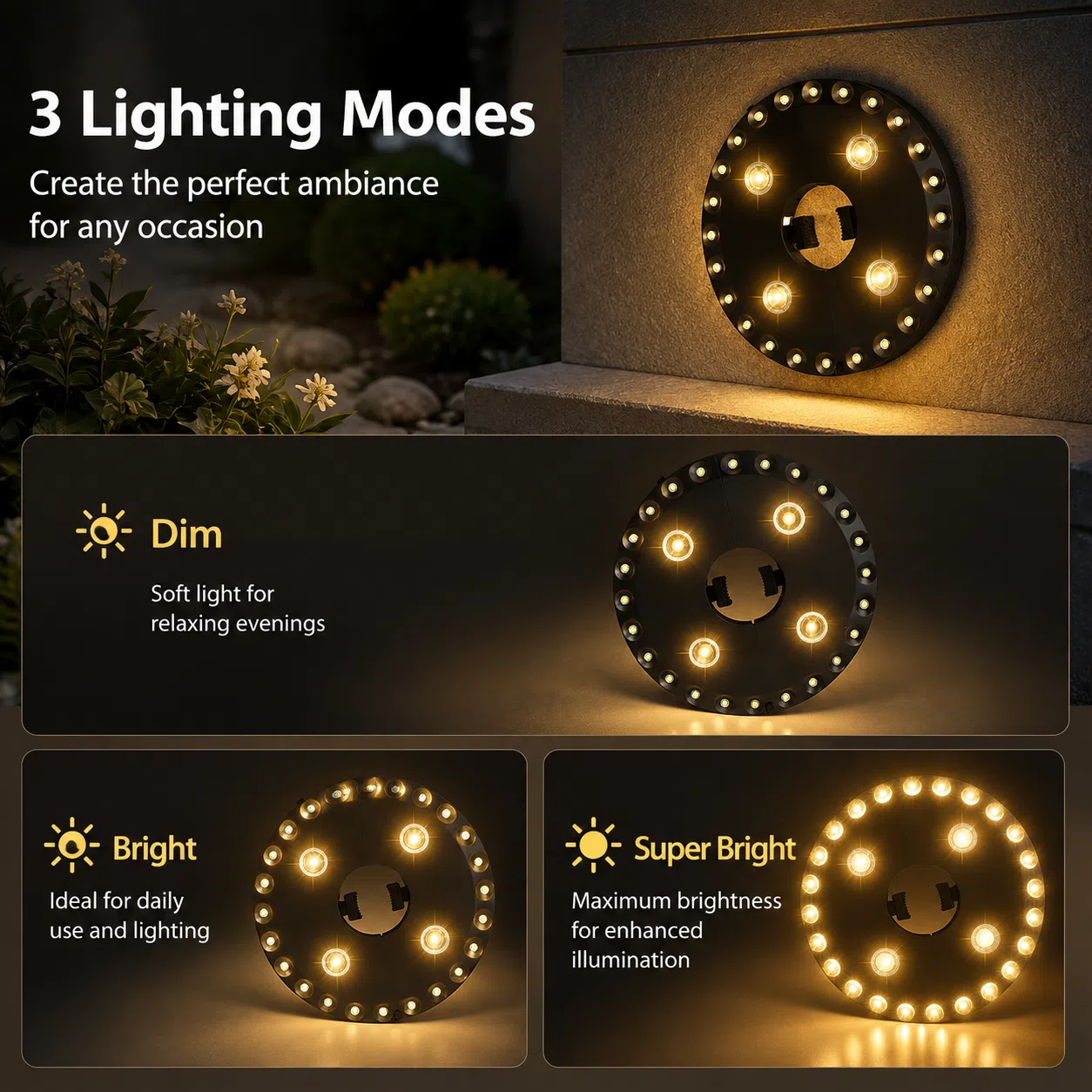 Solar Umbrella Light — image 1