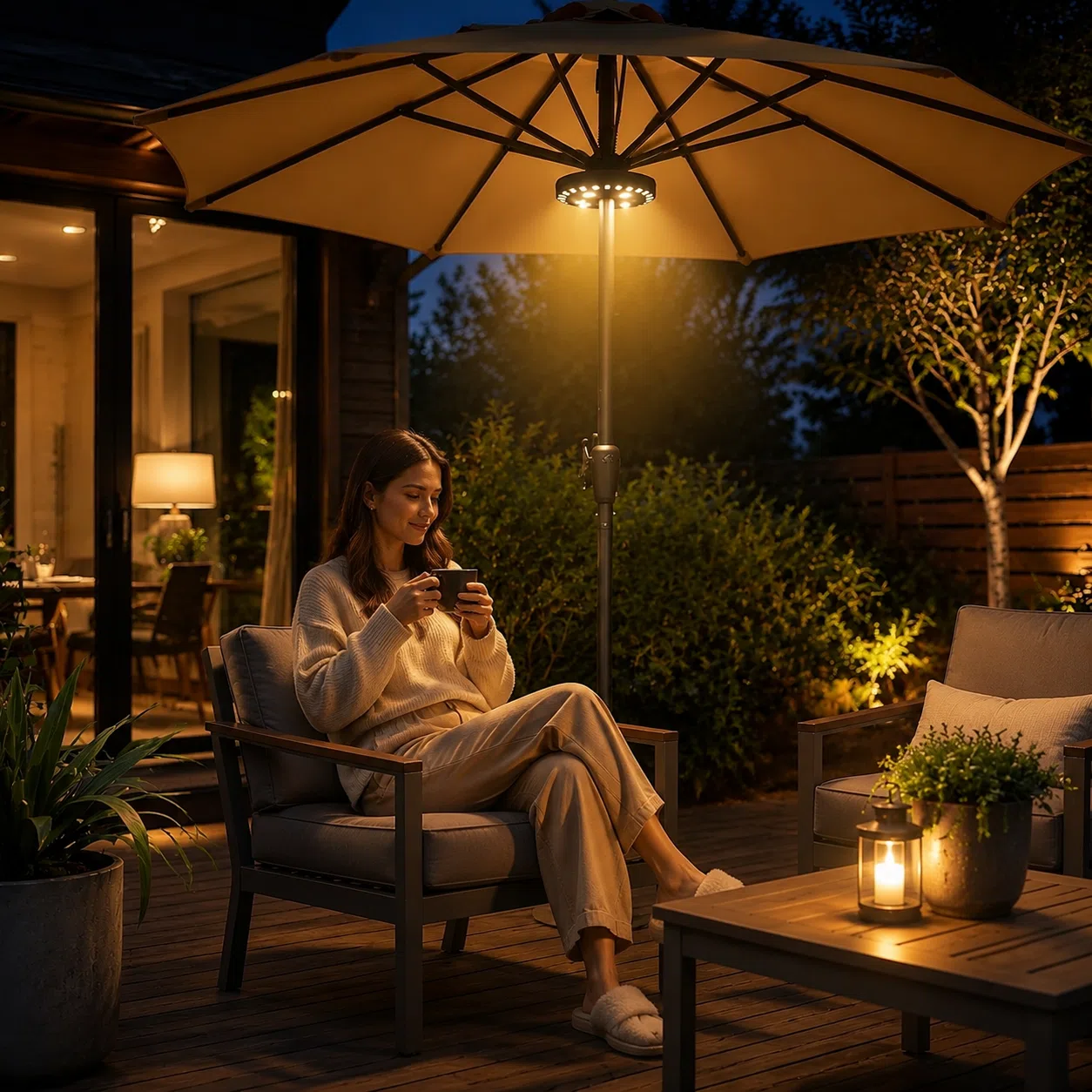Solar Umbrella Light — image 2