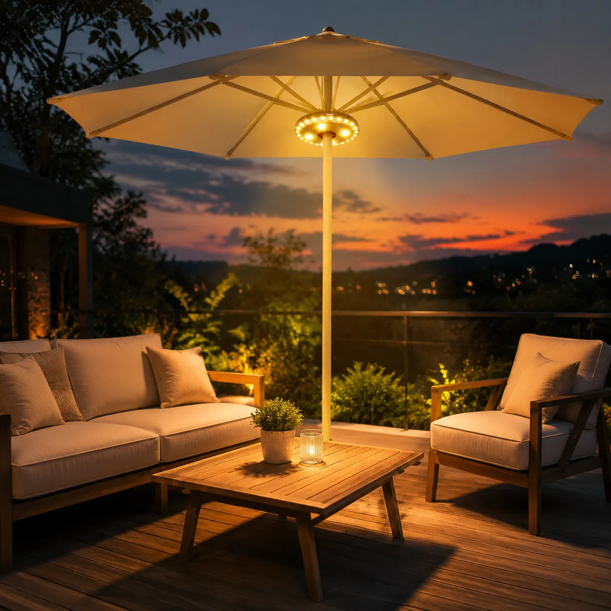 Solar Umbrella Light — image 4