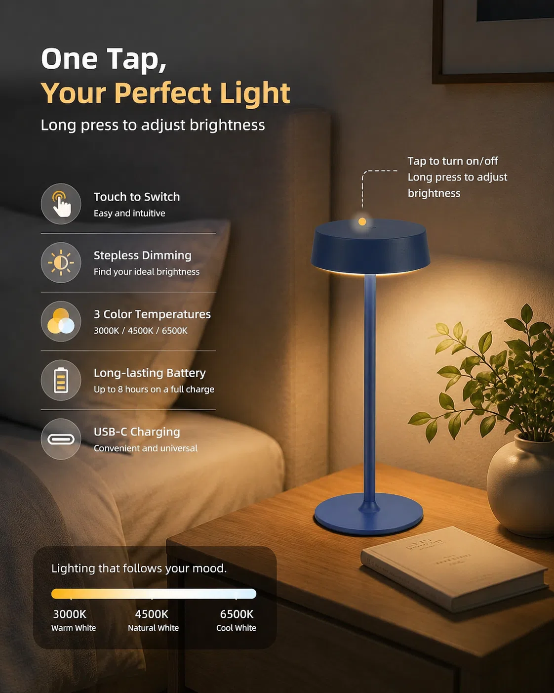 Solar Outdoor Floor Lamp — image 1