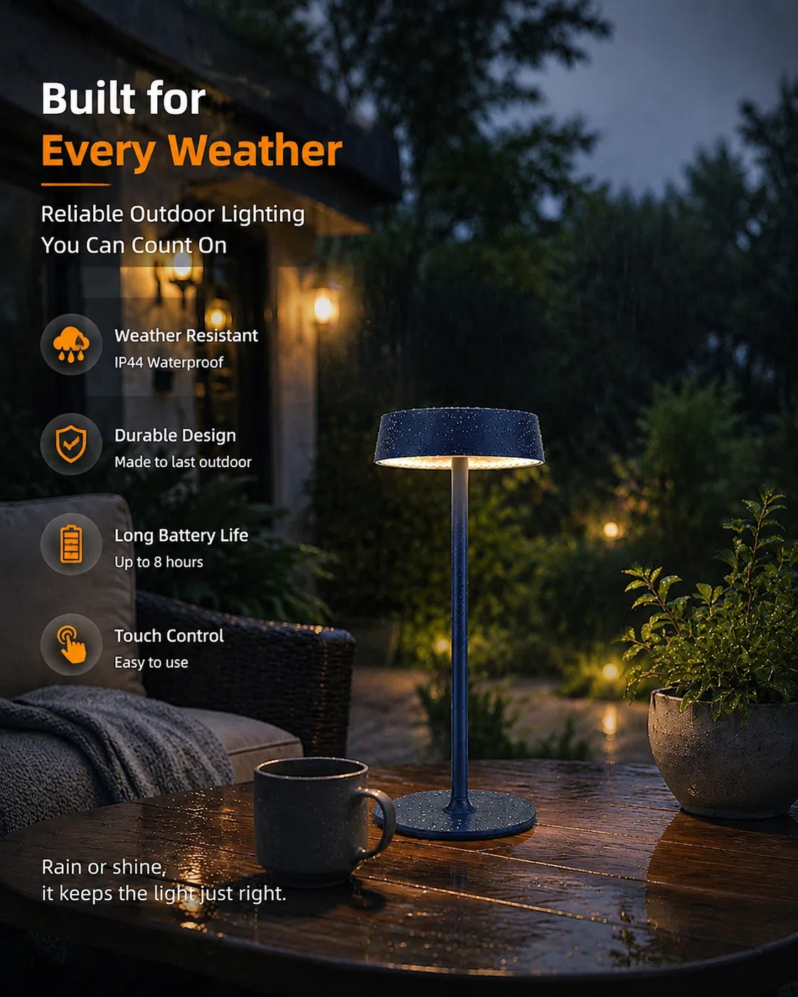 Solar Outdoor Floor Lamp — image 4