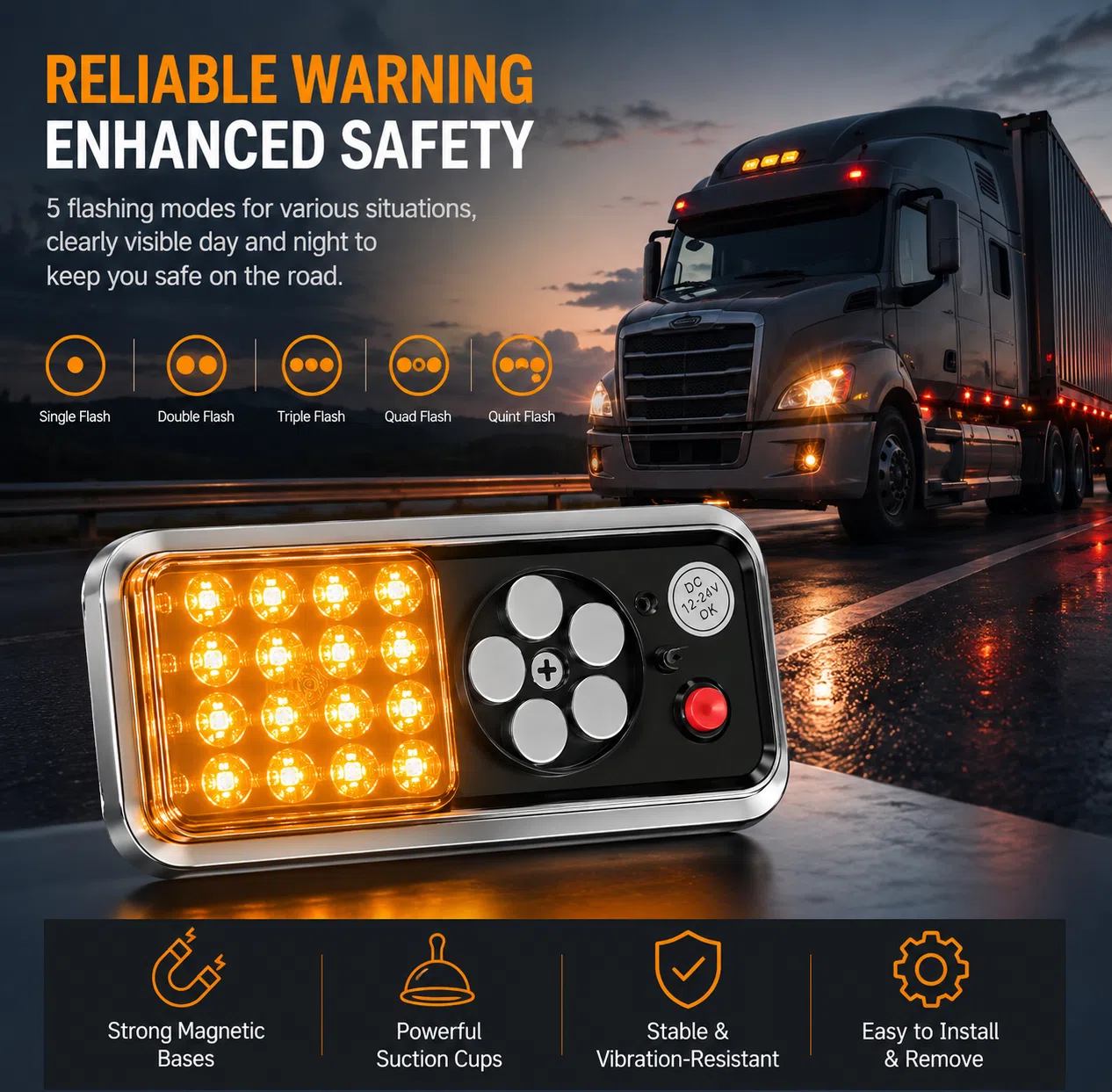 Solar Warning Beacon Light — image 4