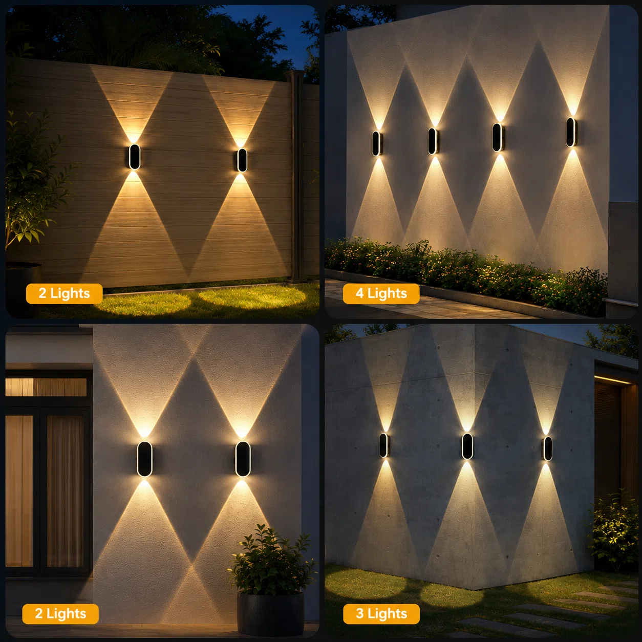 Up-Down Solar Wall Light — image 3