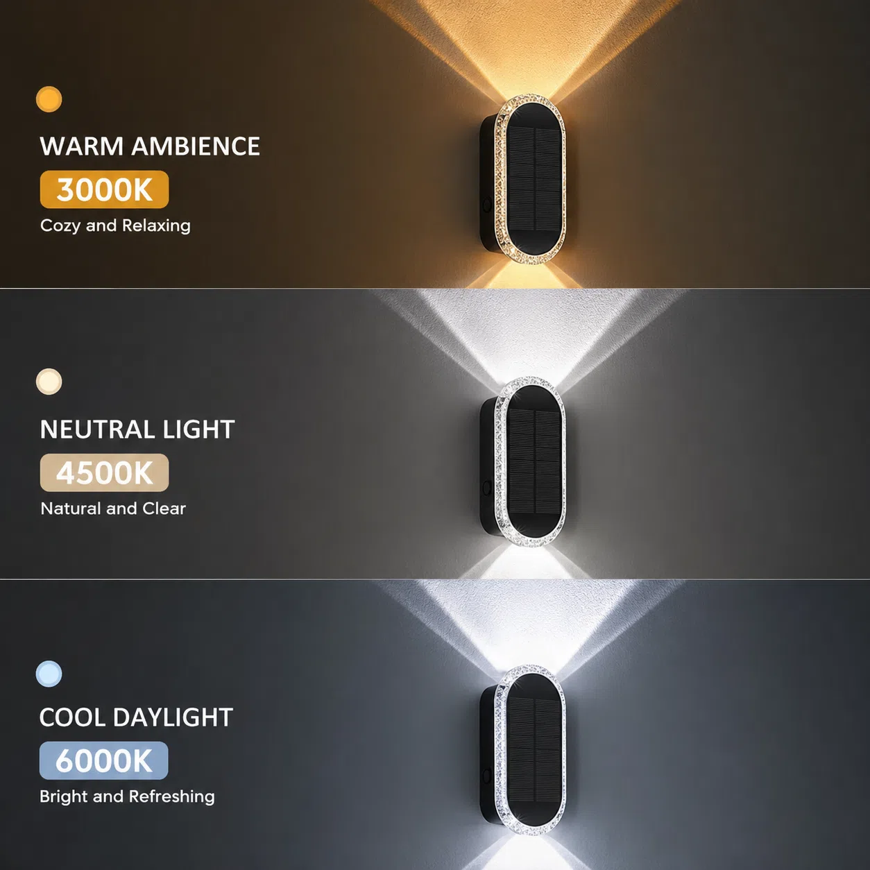 Up-Down Solar Wall Light — image 4