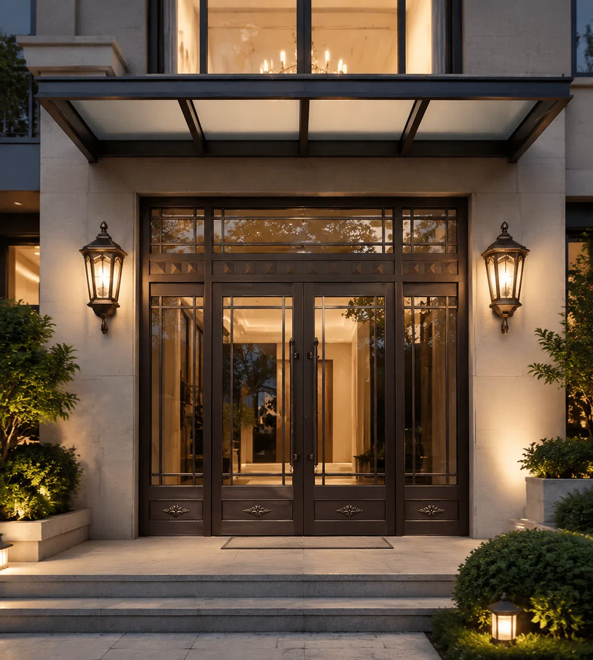 Outdoor Wall Lantern · Solar / AC — image 3