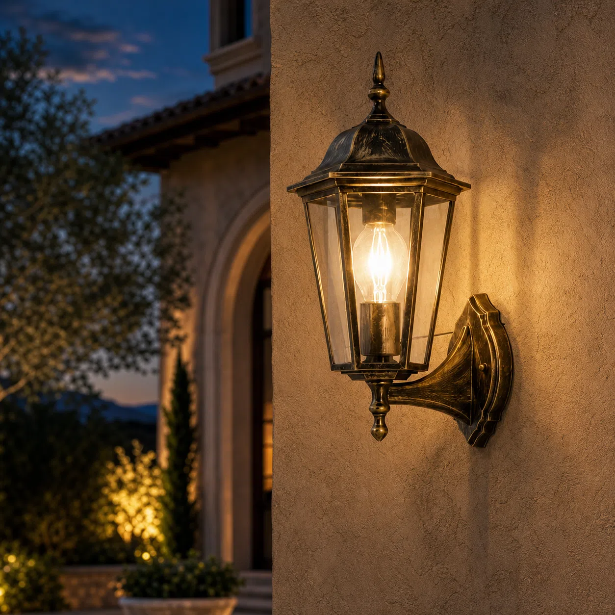 Outdoor Wall Lantern · Solar / AC — image 5