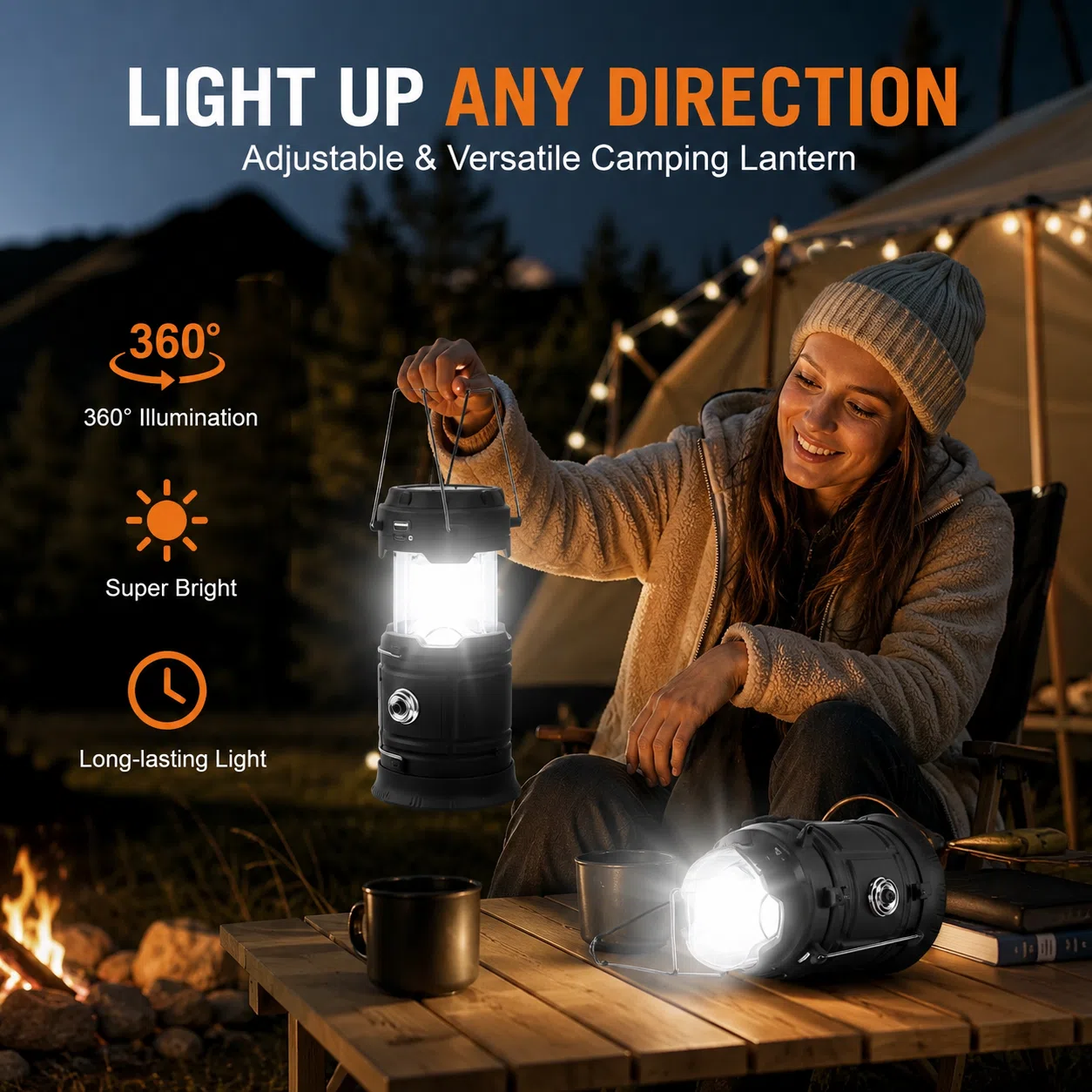 Solar Portable Camping Lantern — image 1