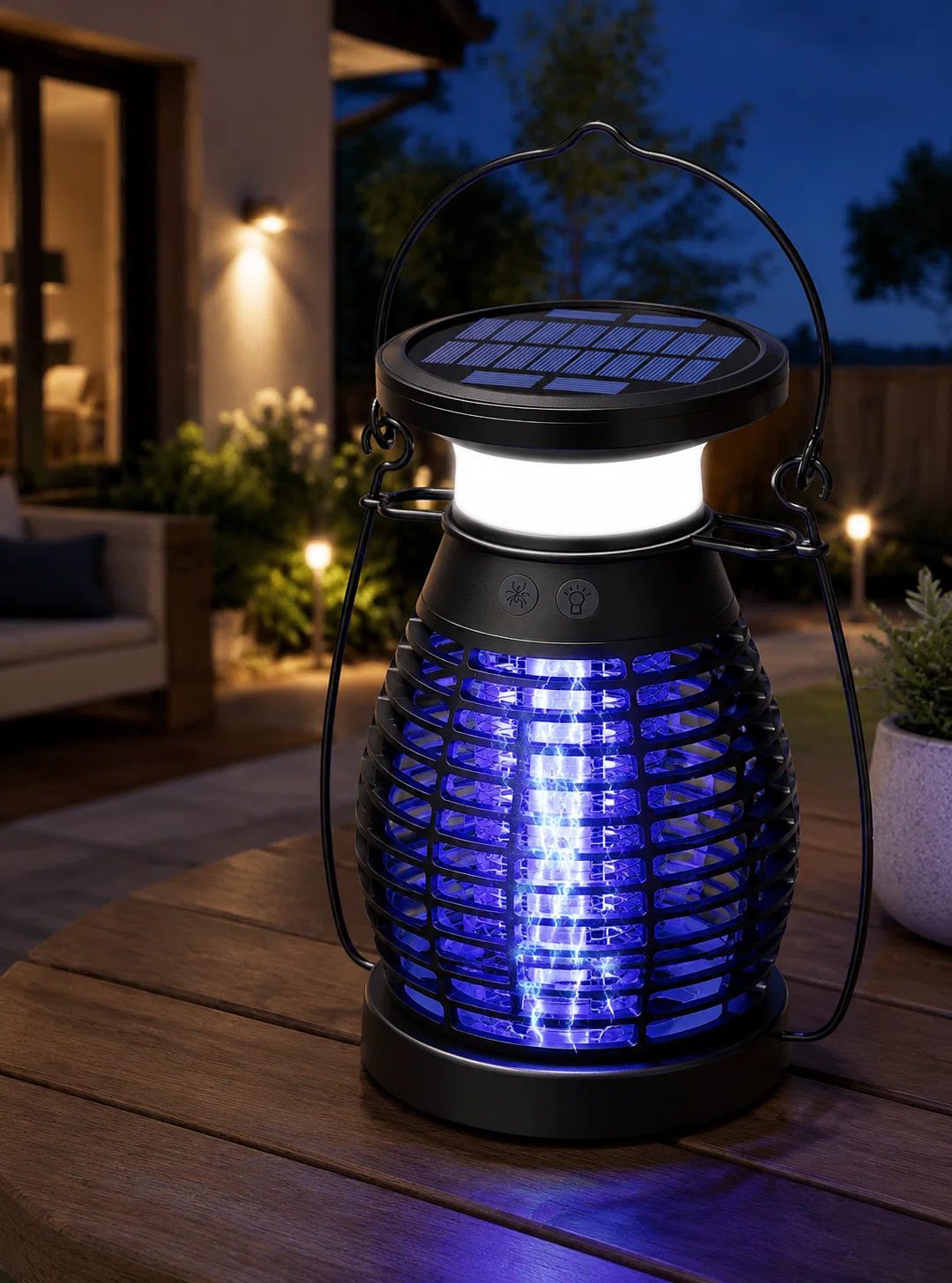 Solar Bug Zapper Light — image 2