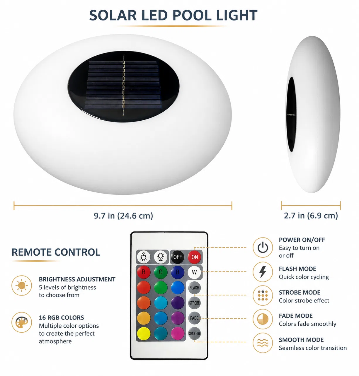 Solar Pool Float Light — image 5