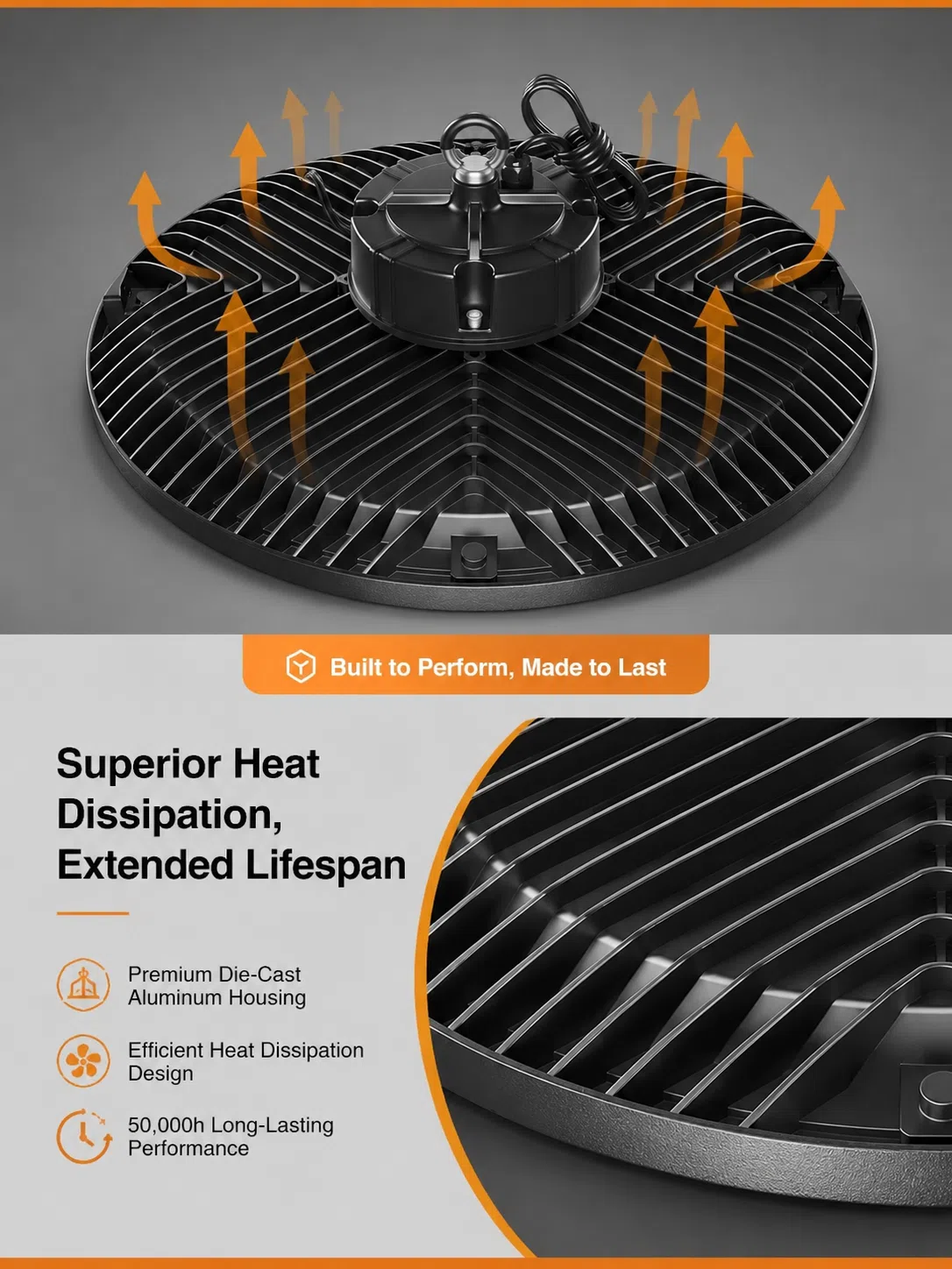 UFO High Bay Light (100–300W) — image 2